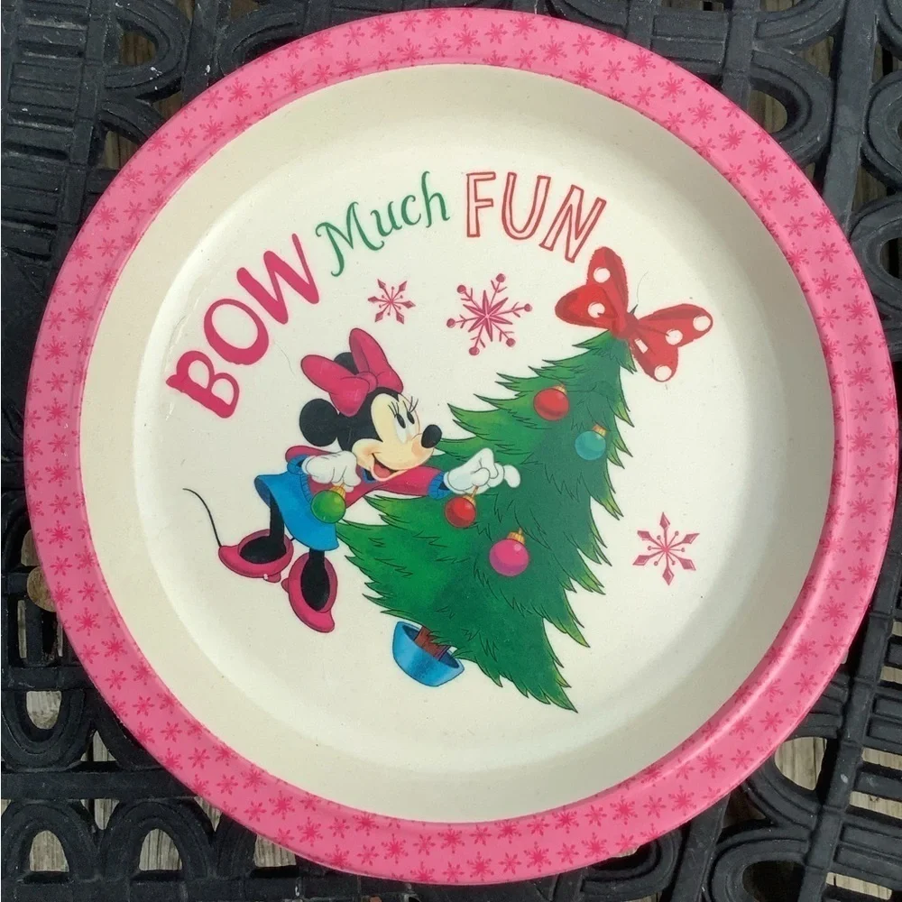 Disney Bowl Much Fun Child’s Plate Vintage